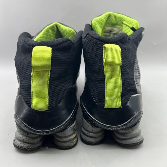 Nike Shox TLX Mid SP Flywire Shoes Men Size 11 Black Green Running Mid Sneakers - Picture 4 of 11